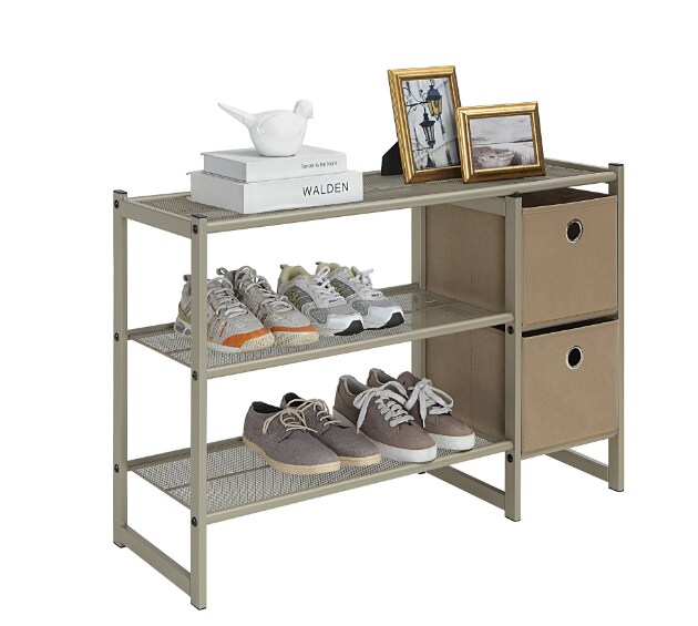 Utility best sale shoe rack