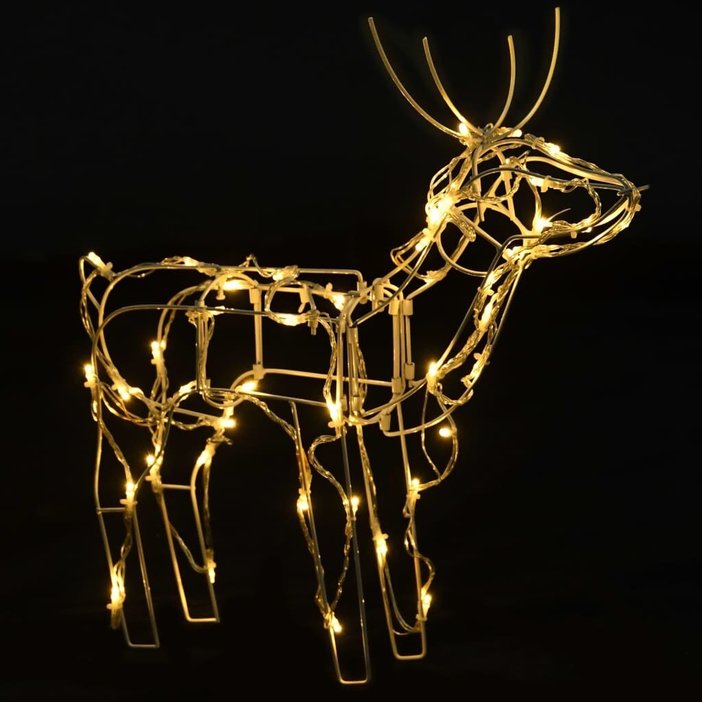 3 Piece Christmas Light Display Reindeers with 229 LEDs