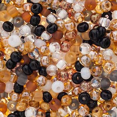 John Bead 6/0 Mixed Czech Glass Seed Beads, 24g | Michaels