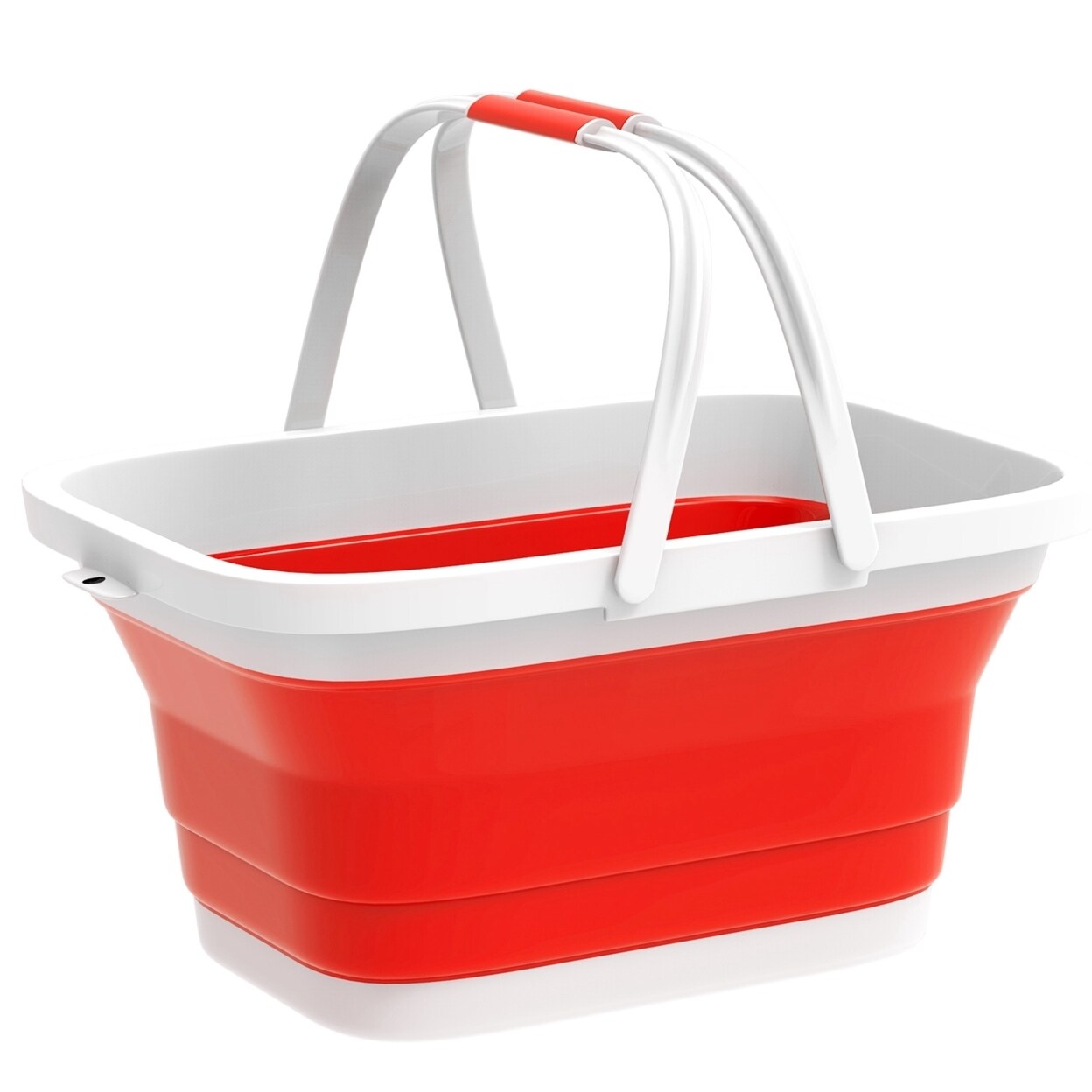 Global Phoenix Collapsible Fruit Basket 10L Vegetable Sink Storage Basin Tub Space Saving Ice Beverage Storage Bucket