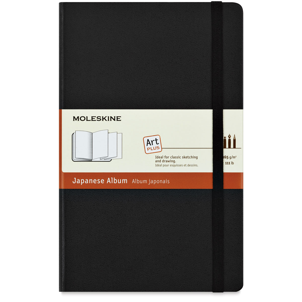 Moleskine Art Collection Japanese Album -  5&#x22; x 8-1/4&#x22;, 48 Accordion Pages