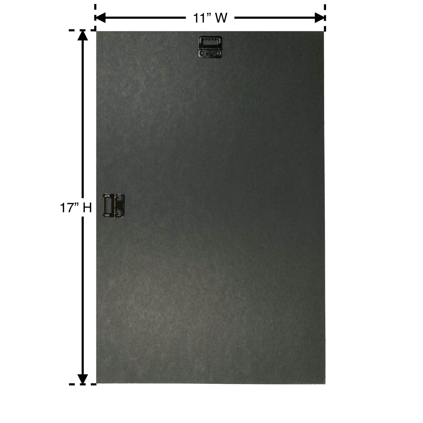 Black Cardboard Hanger Back for Picture Frames, Artwork, and DIY Projects (10 Pack)