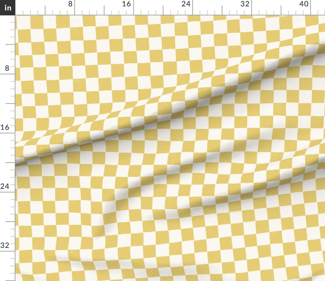 Various Fabrics by the Yard or Fat Quarter Checker Squares Check Board Checkered Custom Printed Fabric by Spoonflower