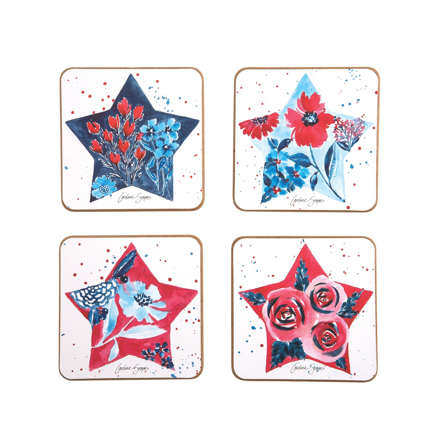 Fourth Of July Coaster Set of 4 Michaels