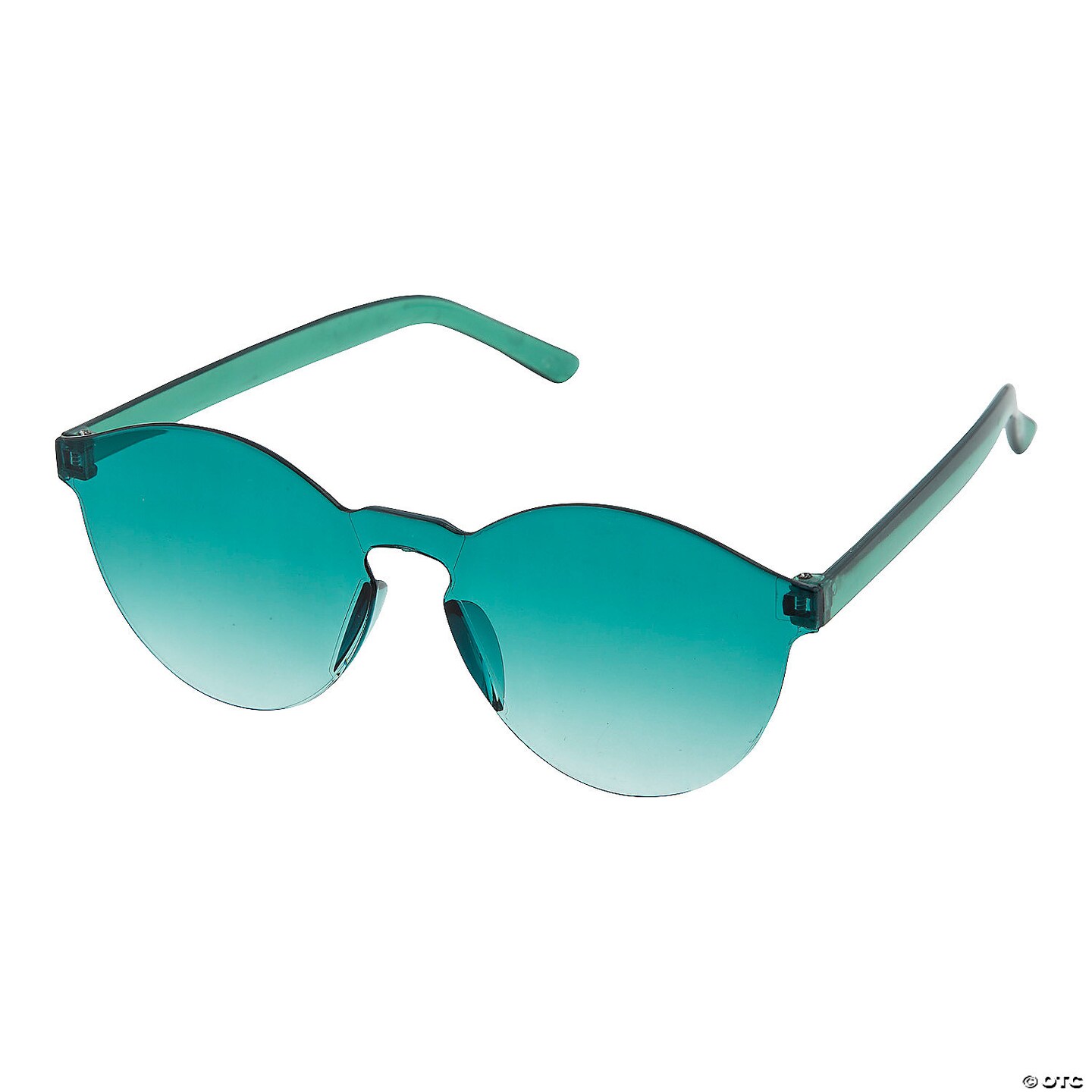 Rimless Red Glasses - 12 Pc.