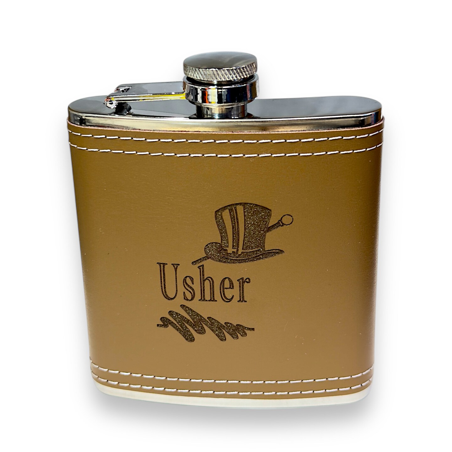 Wedding Party Gifts BEST MAN GROOMSMAN (Flasks and Lighters)