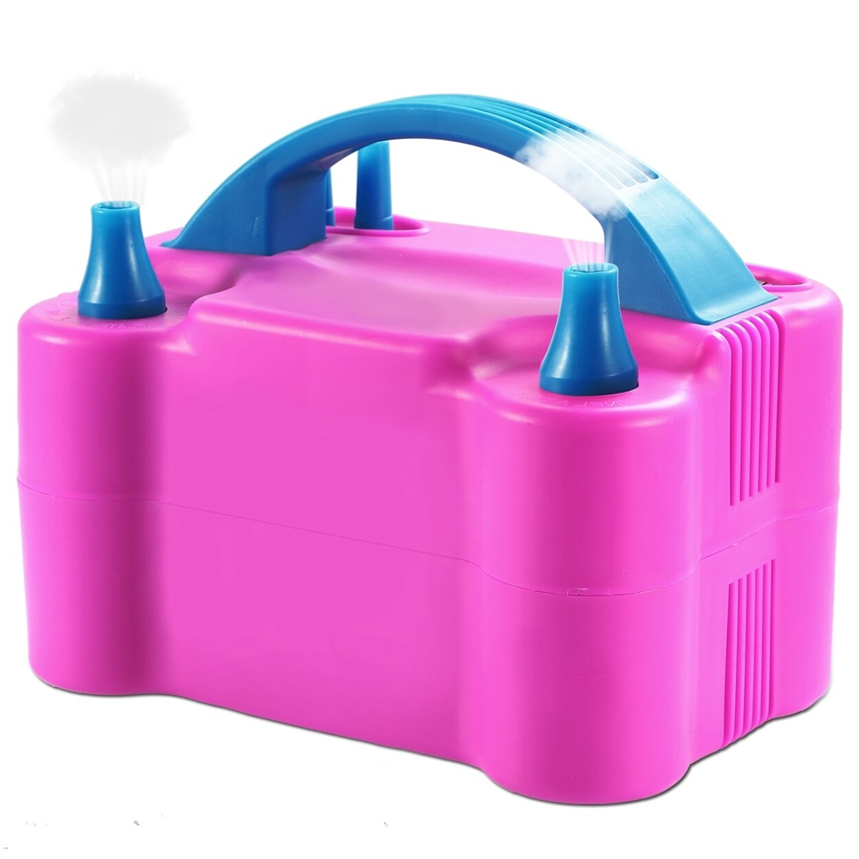 Electric Balloon Pump 600W Dual Nozzle Inflator Lightweight Portable Air Blower