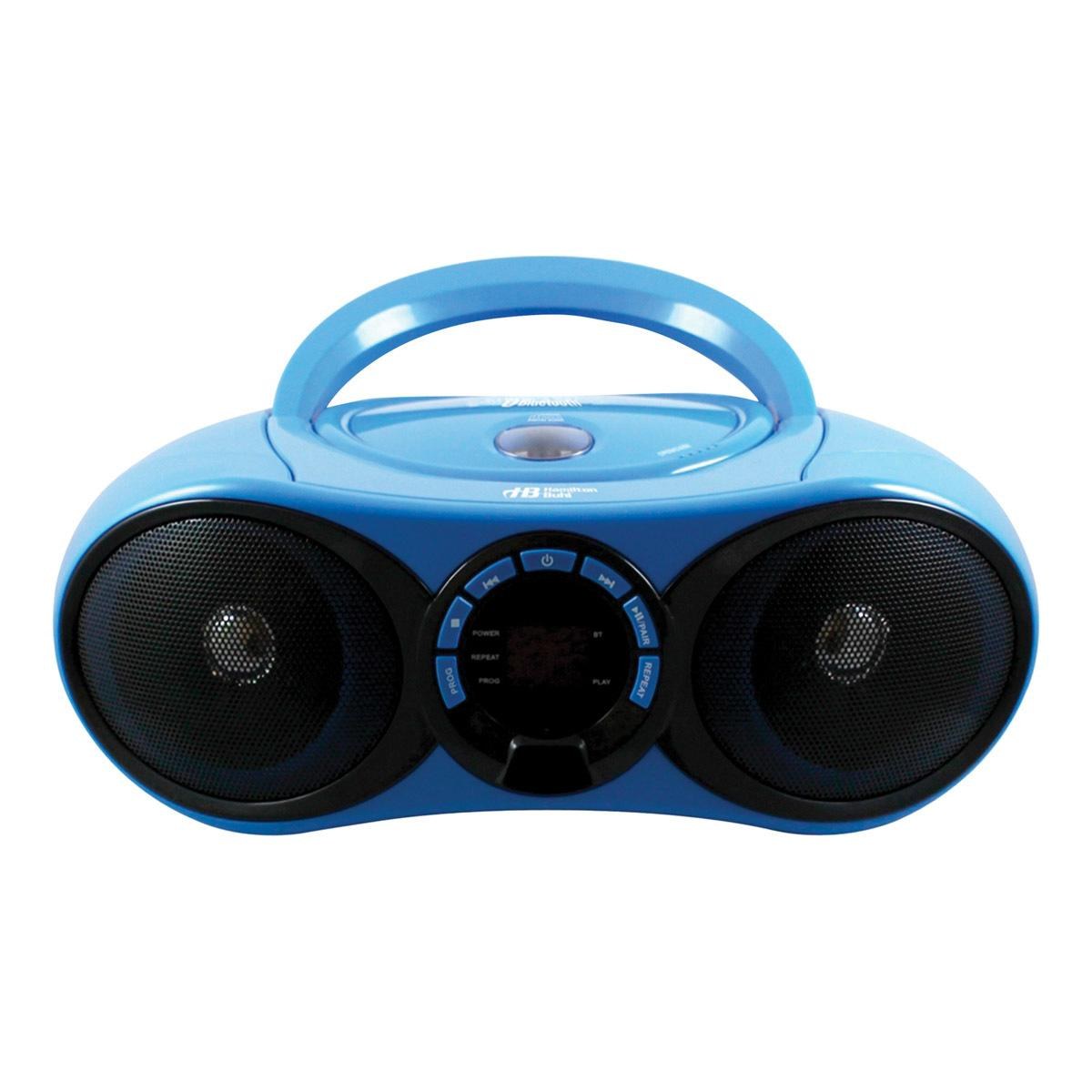 Hamilton Boombox CD/FM Media Player with Bluetooth Receiver