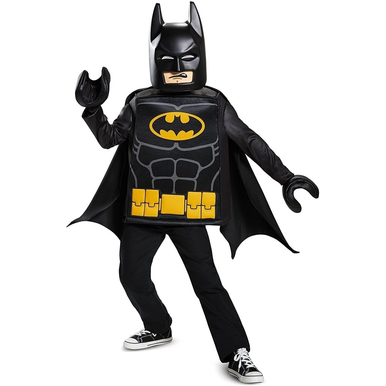 Disguise Batman Lego Movie Classic Boys size L 10/12 Costume DC Universe