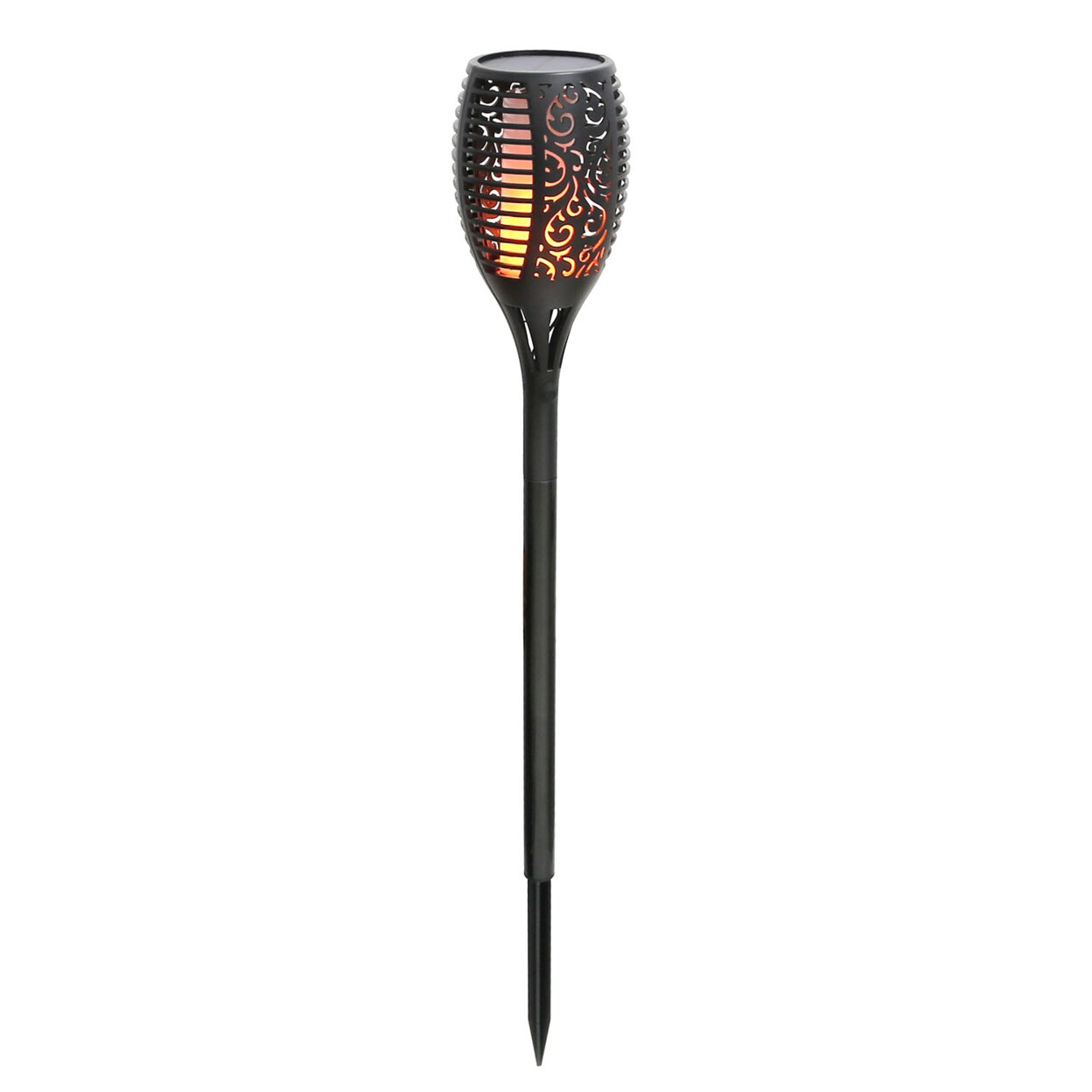 96 Leds Solar Flame Torch Light Waterproof Flickering Flame Lamp Outdoor Garden