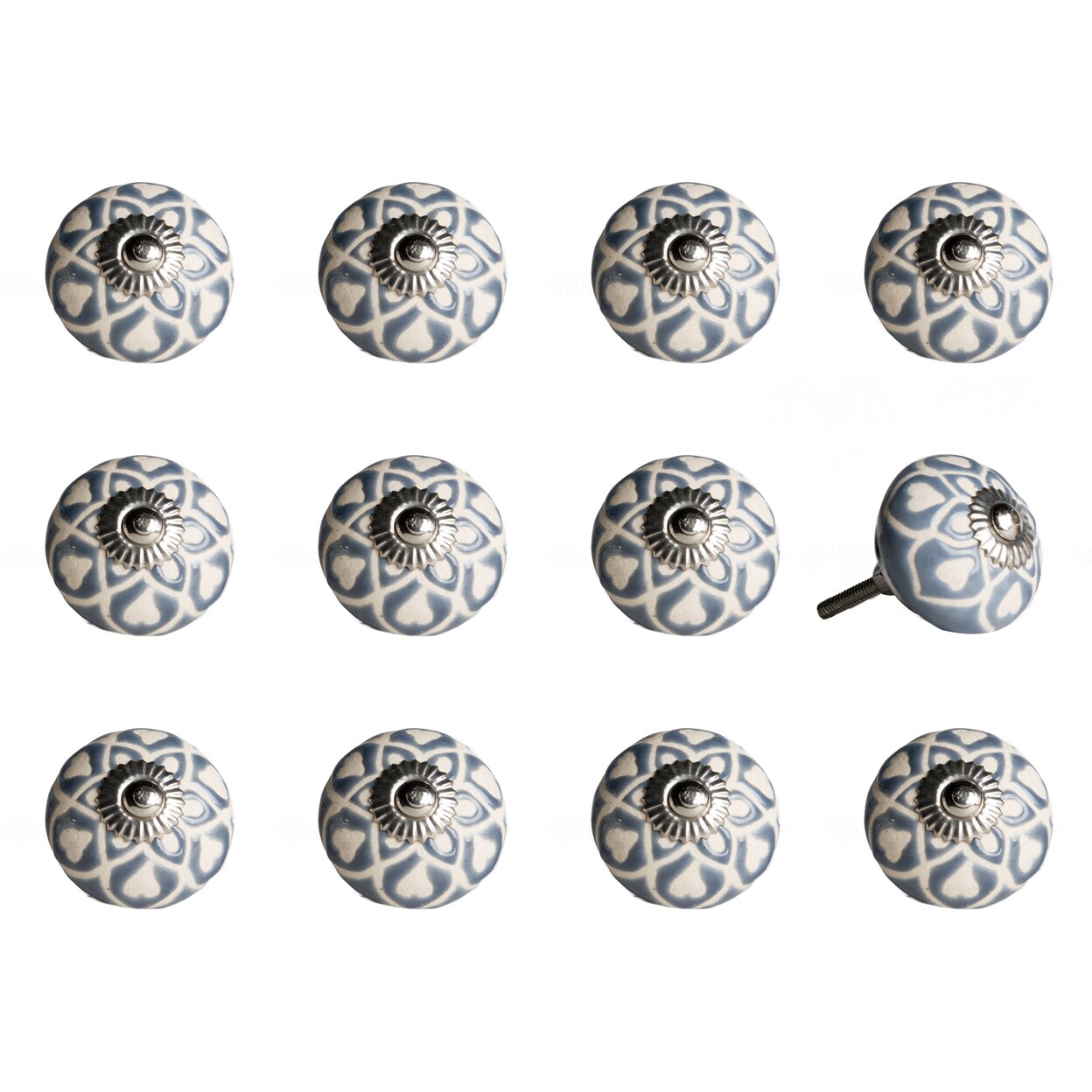 Knob-It    Classic Cabinet and Drawer Knobs  12-Piece  20