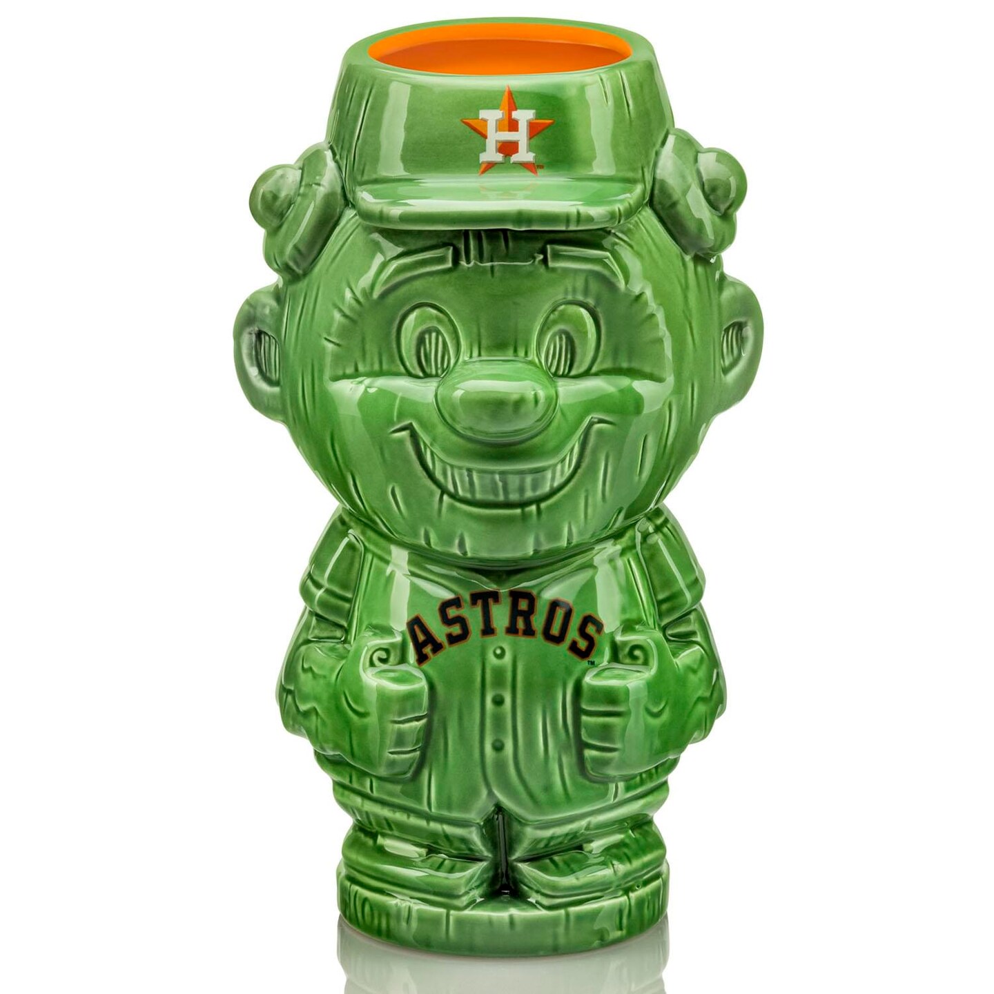 Geeki Tikis MLB Mascot 26-Ounce Ceramic Mug | Houston Astros, Orbit