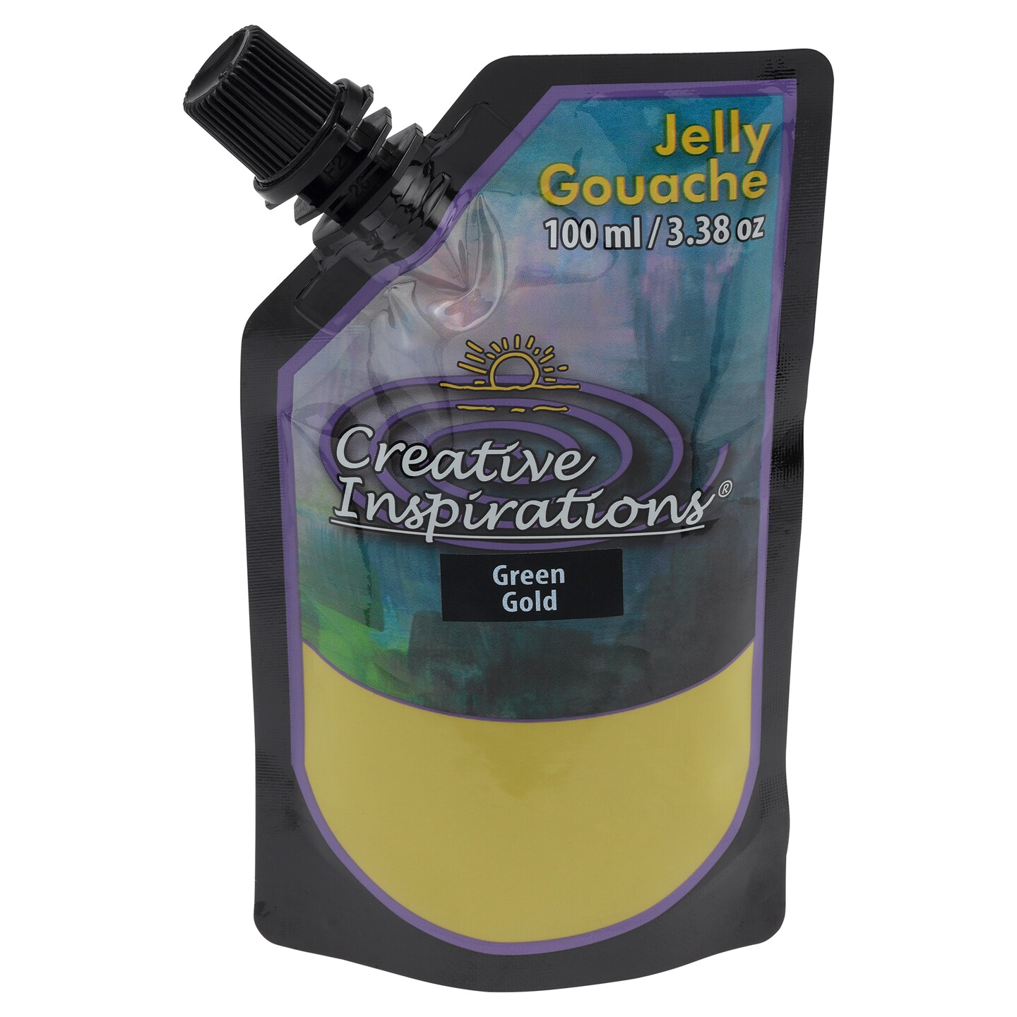 Creative Inspirations Jelly Gouache - Assorted Colors and Sizes - Unique &#x26; Vibrant Jelly Gouache Paint for Artists, Beginners, Painting Parties and More