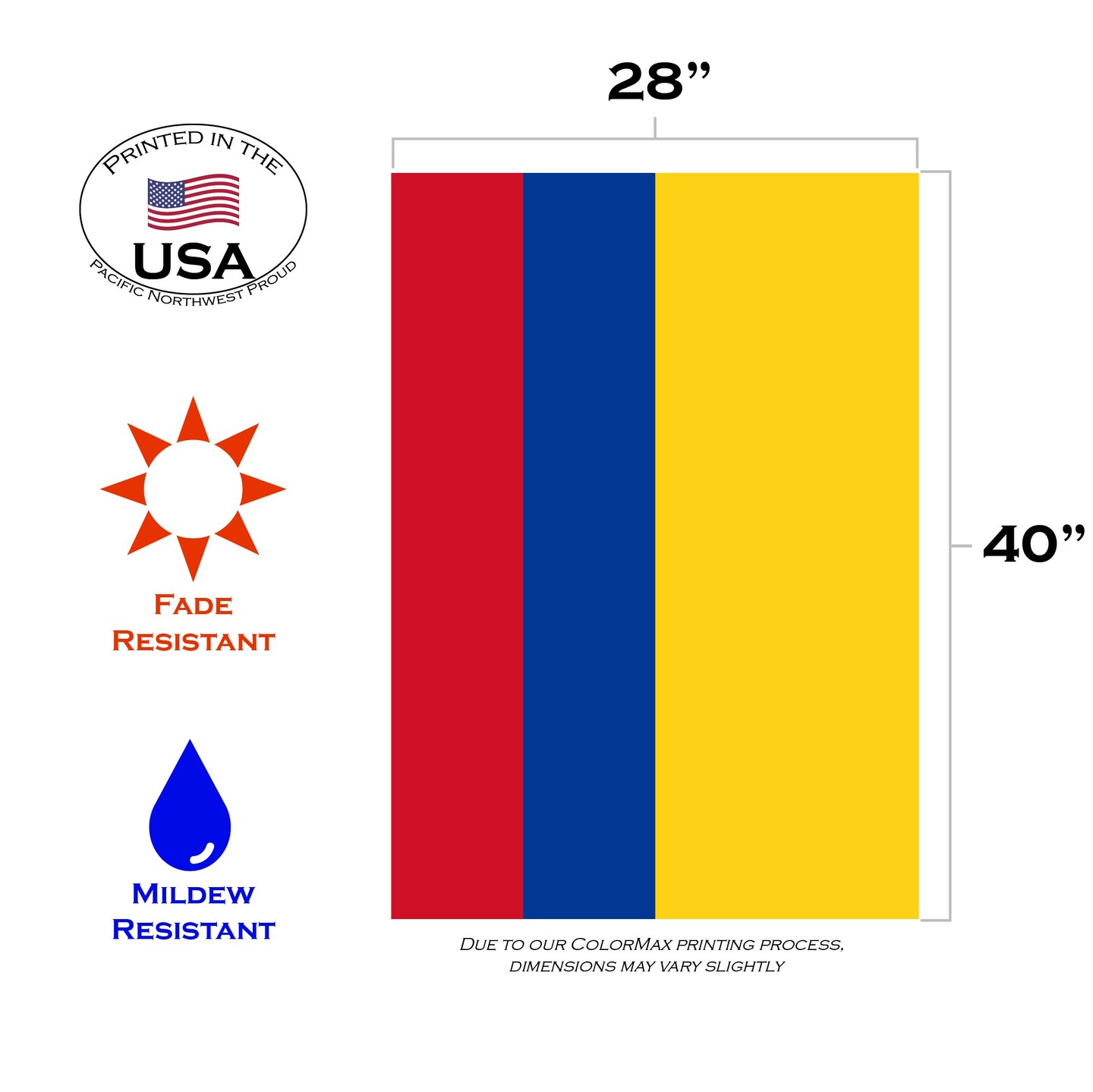 Flag of Colombia Decorative  Flag