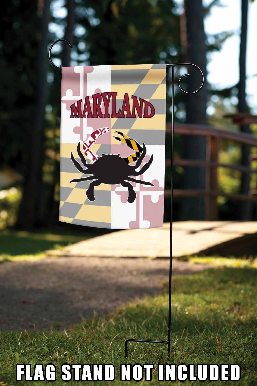 Maryland Crab Decorative Maryland Flag
