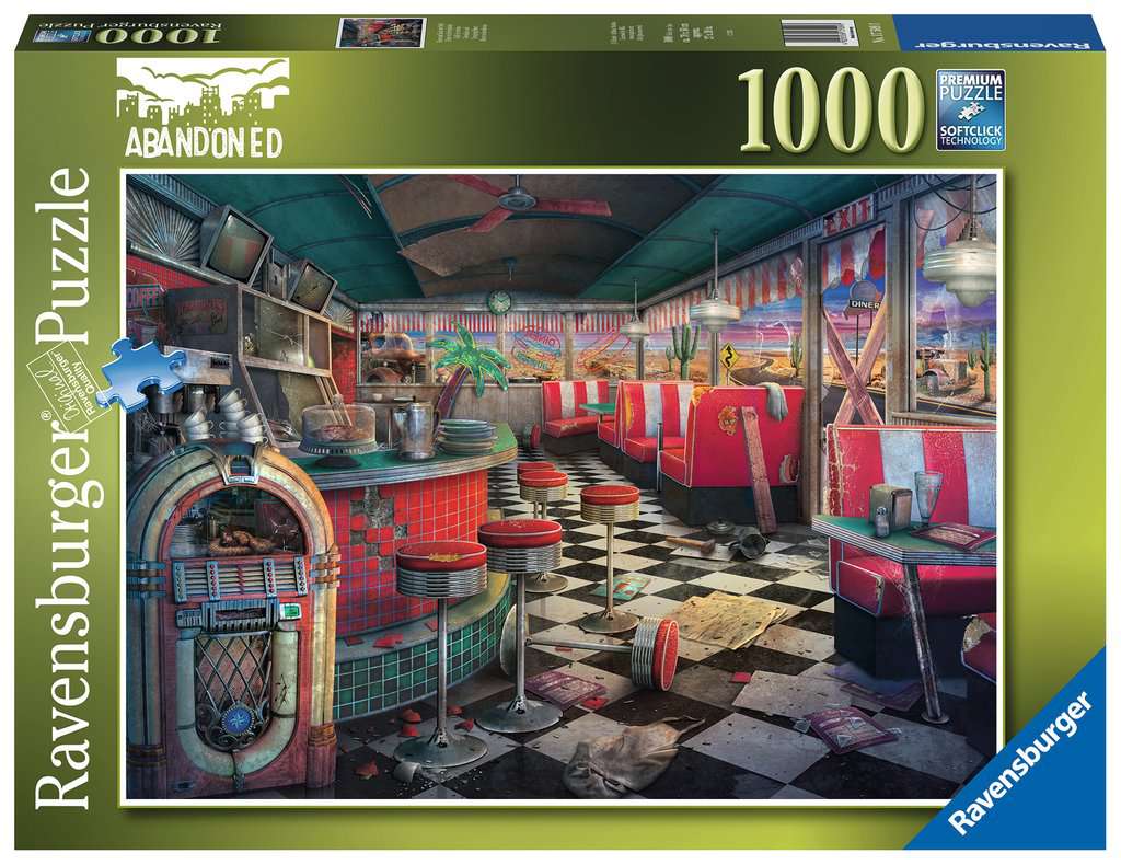 Ravensburger Abandoned Places: Decaying Diner Jigsaw Puzzle