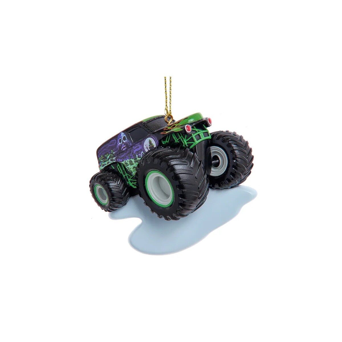 KSA Set of 12 Monster Jam Grave Digger Christmas Ornaments 3.5"