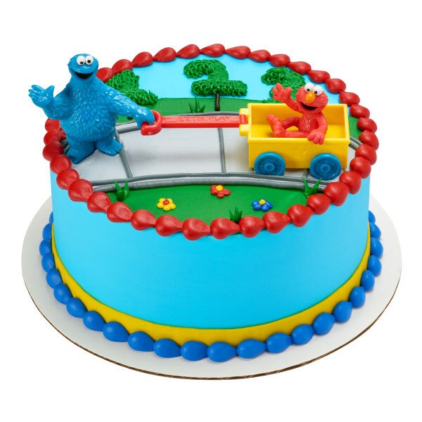Sesame Street&#xAE; Let&#x27;s Play DecoSet&#xAE; Cake Decoration