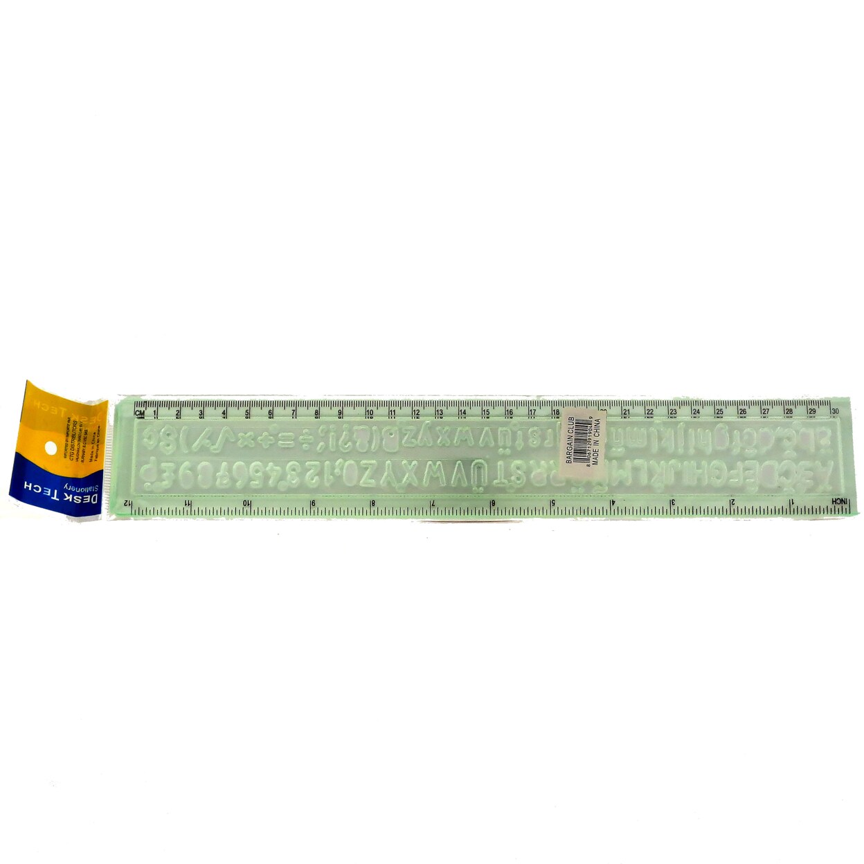 Desk Tech Ruler 30 cm 12 inch (Green)