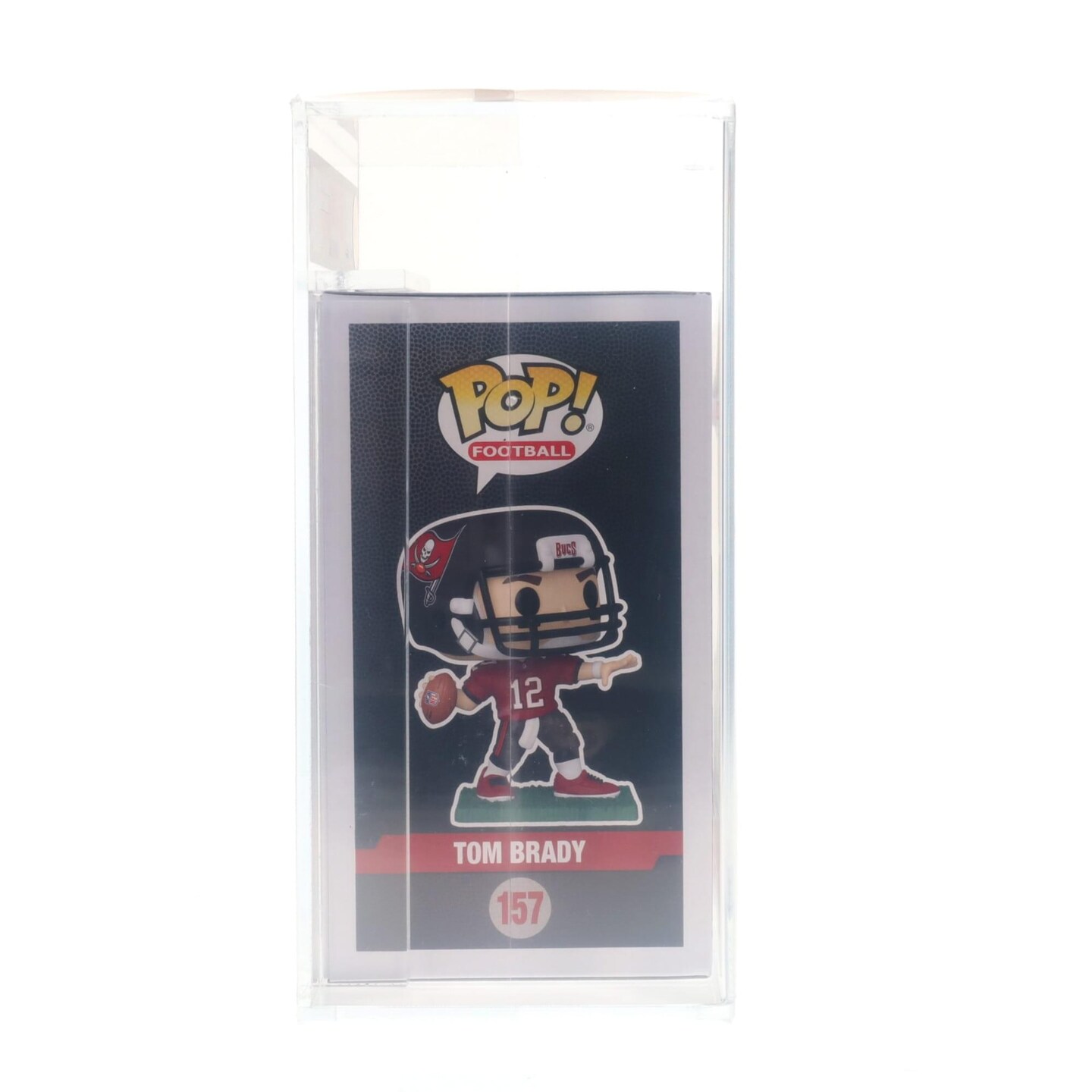 Tampa Bay Buccaneers NFL Funko POP Vinyl Figure | Tom Brady (Home Uniform) | Rated AFA 9