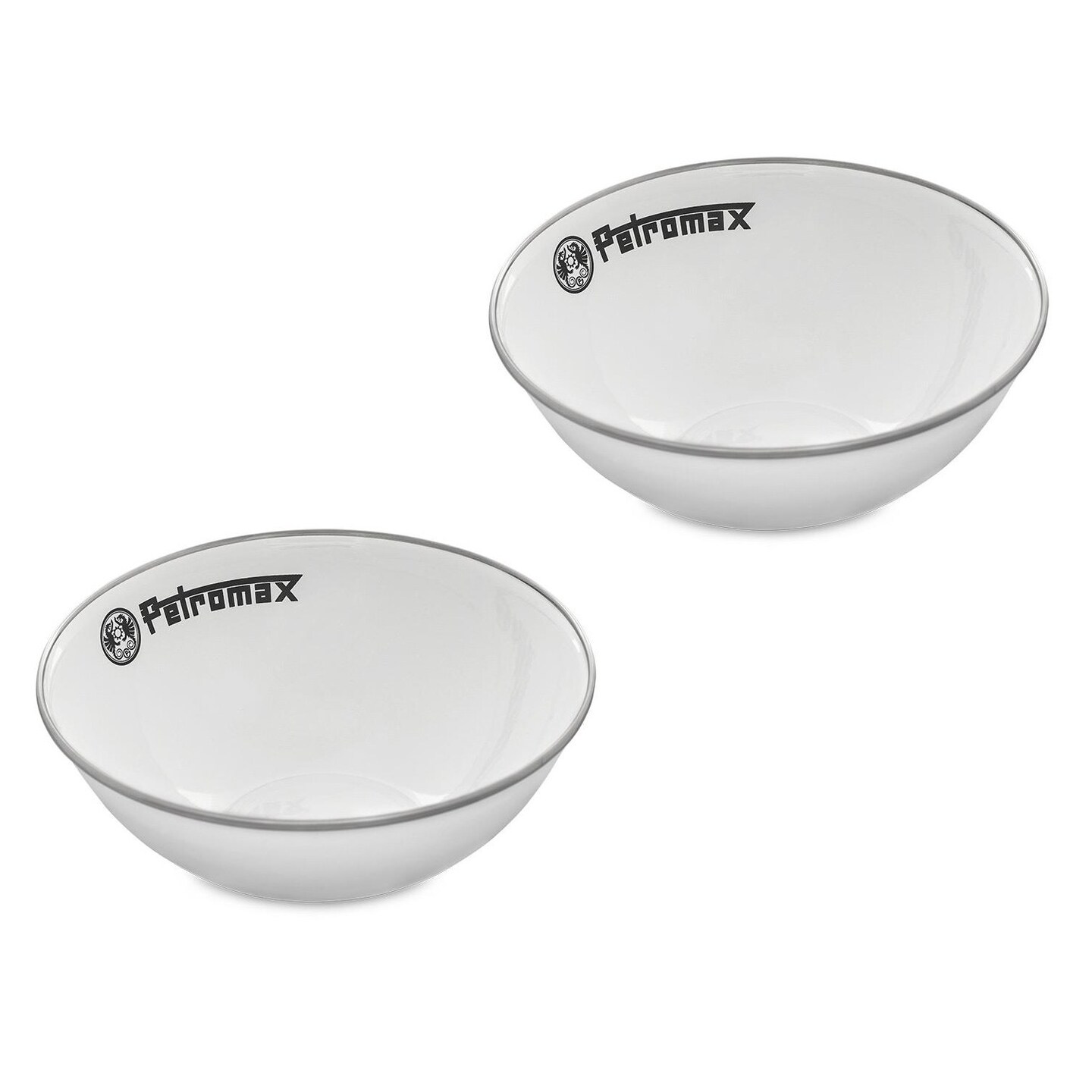 Petromax Enamelware Dinnerware Plates, Traditional Lightweight