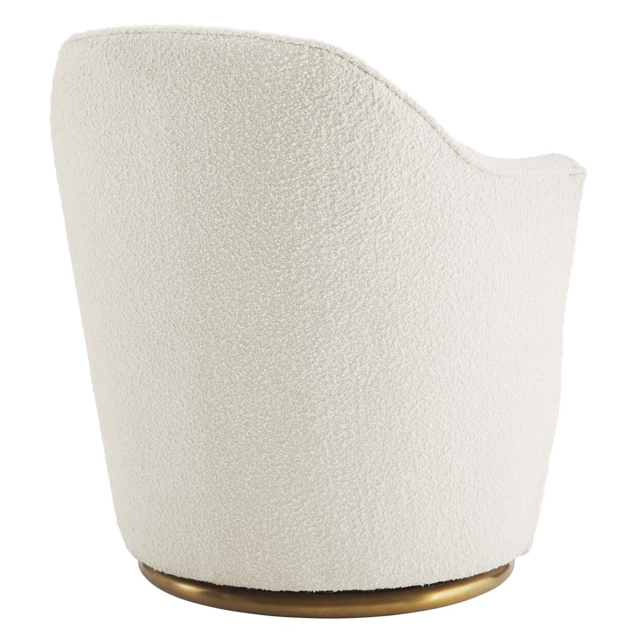 Modway Furniture Nora Boucle Upholstered Swivel Chair