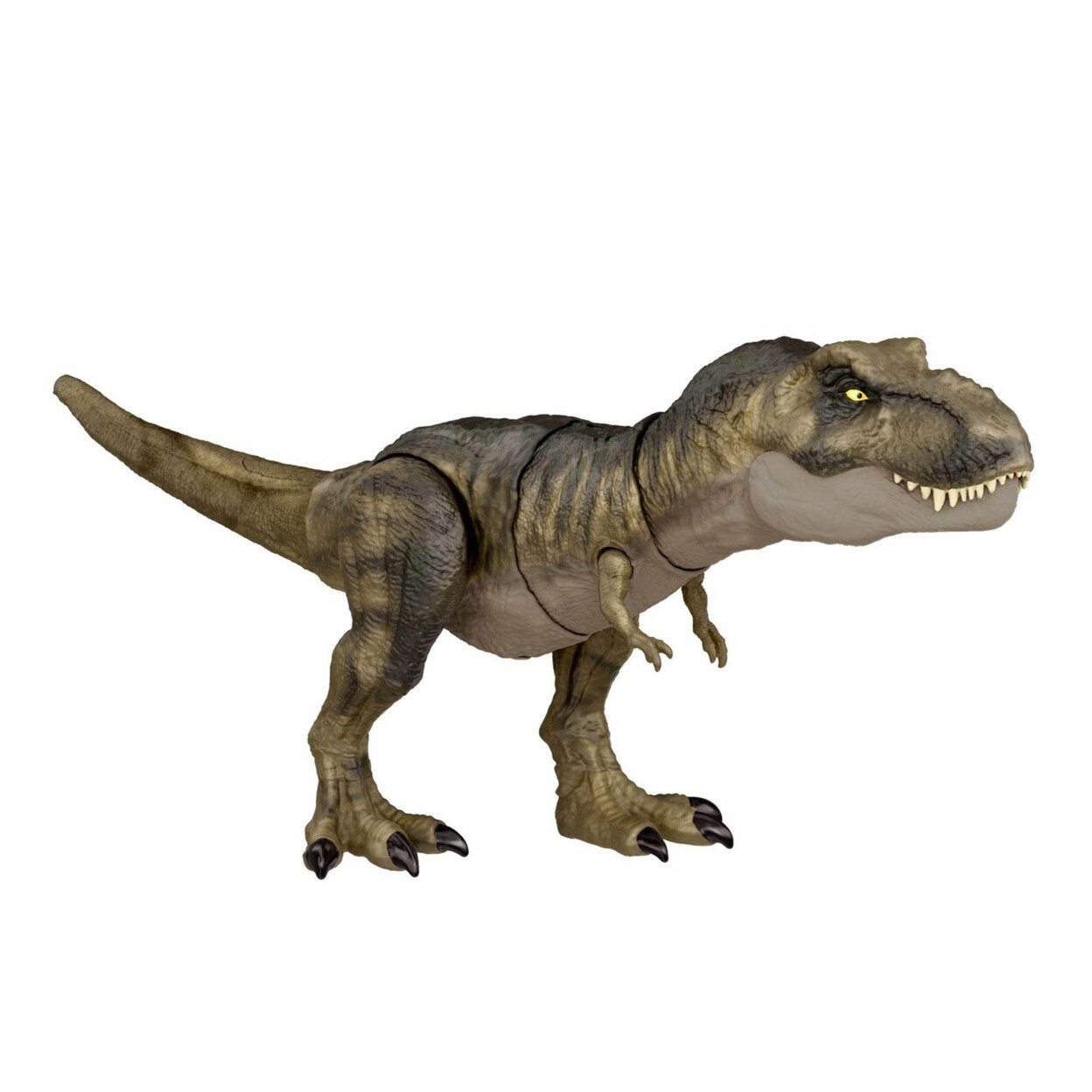 Jurassic World Dominion Tyrannosaurus Rex Dinosaur Toy, thrash N Devour Sound, Chomp Action