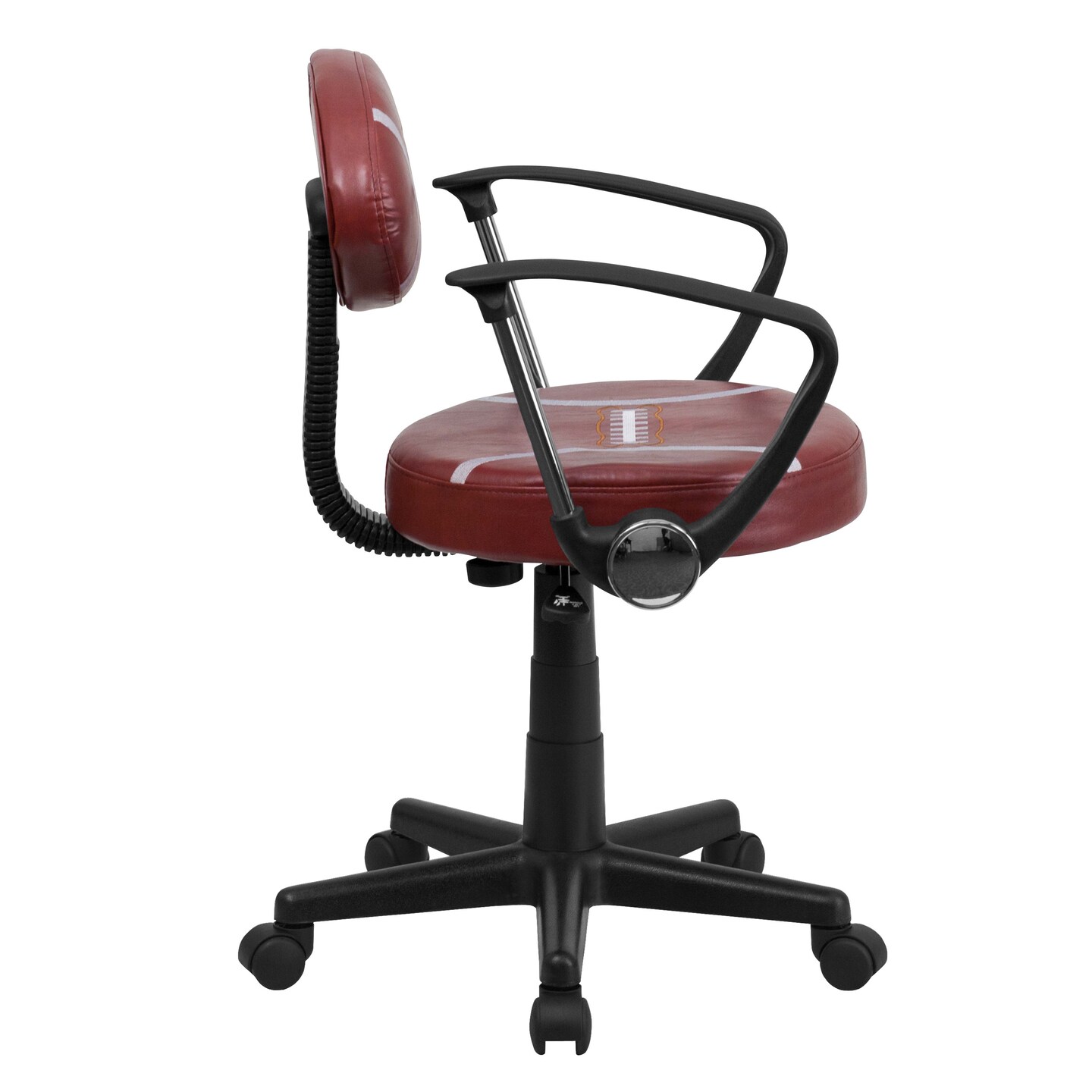 Emma and Oliver Sports Swivel Task Office Chair with Arms