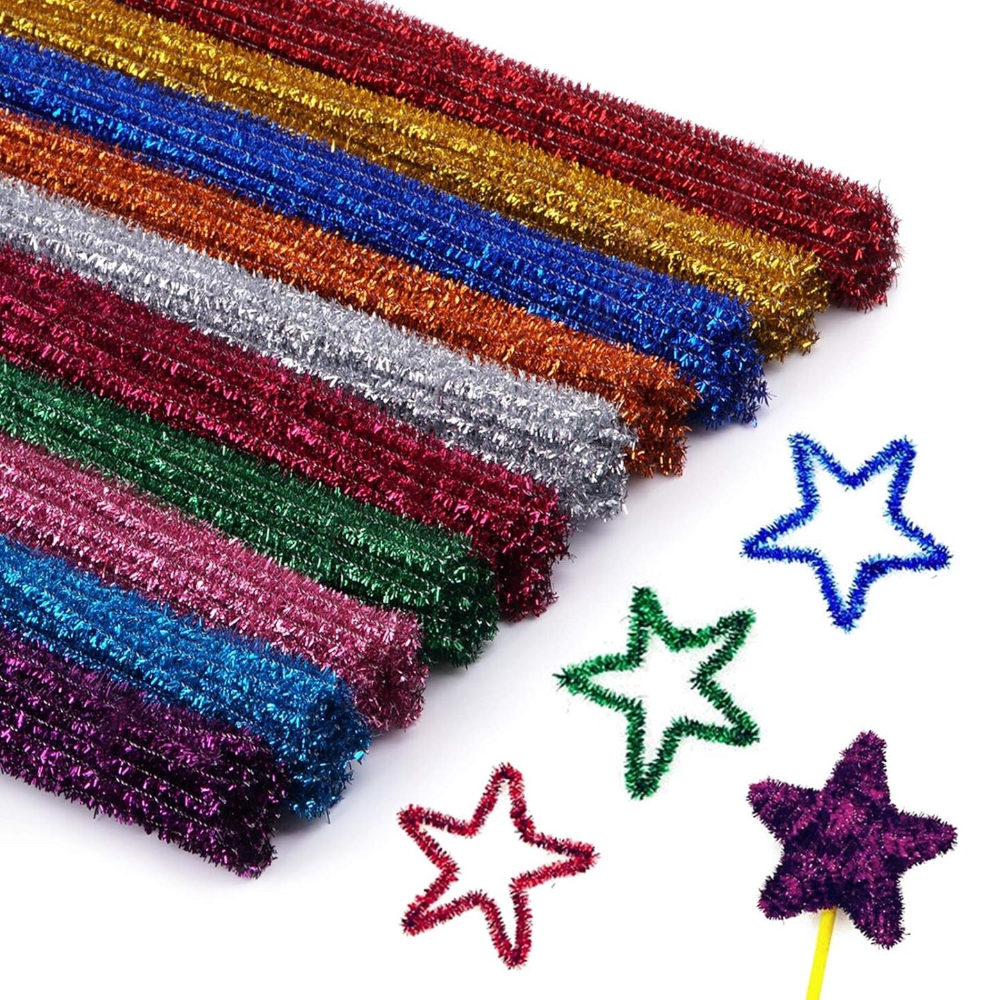 Pipe Cleaners Craft Supplies 300Pcs Pipe Cleaners Chenille Stems for