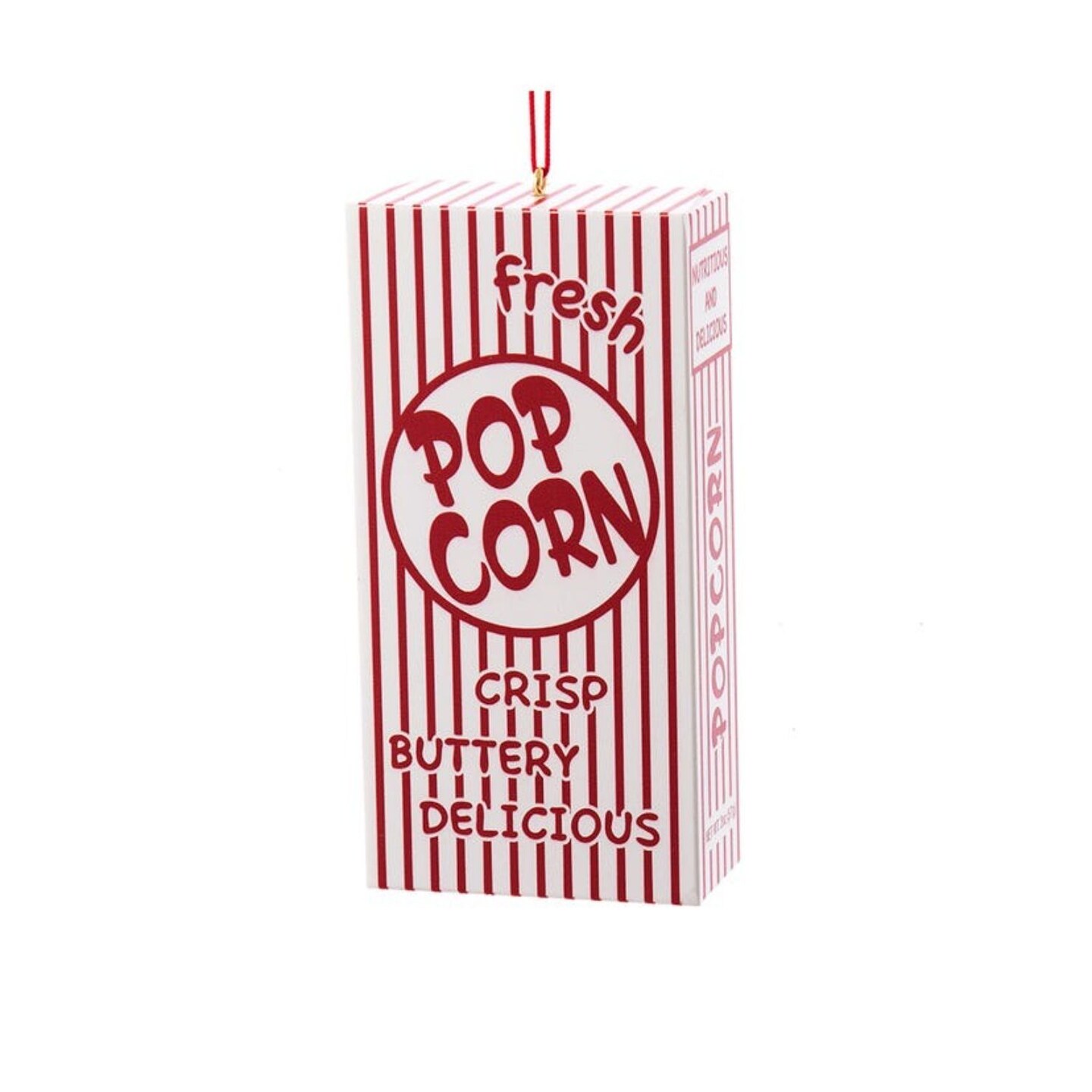 KSA Club Pack of 12 Popcorn box Christmas Ornaments 4" Michaels