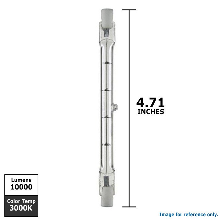 USHIO FCL 500w 120v J120V-500W/119MM Halogen Bulb