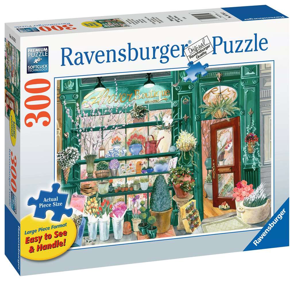 Ravensburger Flower Shop Jigsaw Puzzle