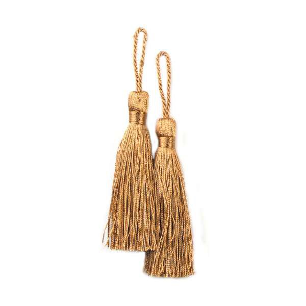 3 1/2&#x22; Fiber Key Tassel Pack of 2