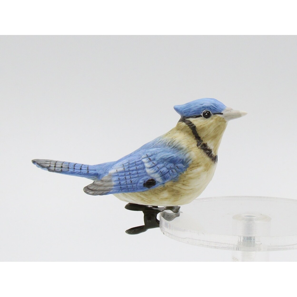 Birdhouse Decor Bluejay Clip-On (Clip attached) Home Decoration Gift Idea Decor