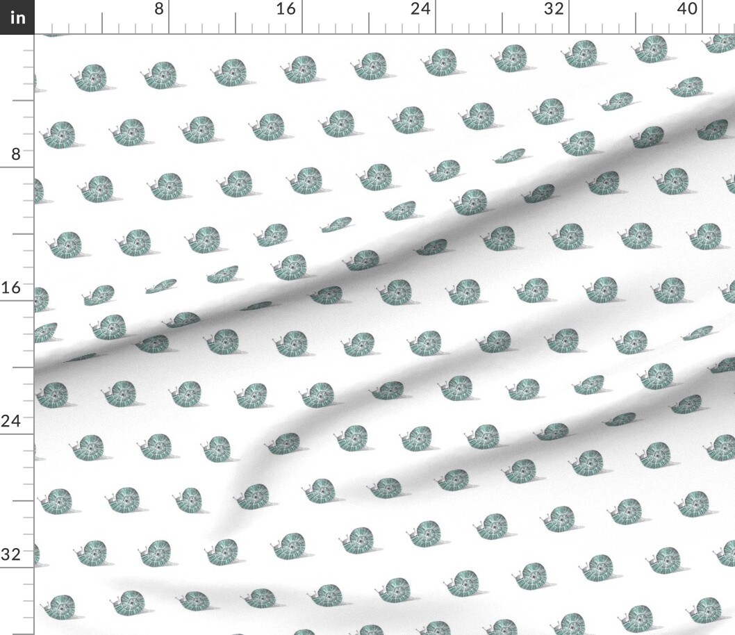 Bugs Nature Snails Whimsical Spring Garden Summer Block Print Insects Custom Printed Fabric by Spoonflower Various Fabrics by the Yard or Fat Quarter