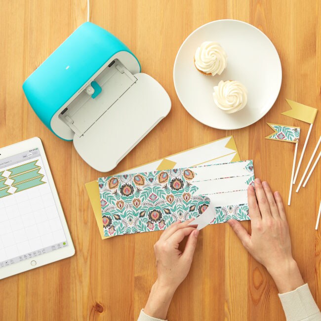 Cricut Joy Adhesive-Backed Deluxe Paper -Anna Griffin Rose, 10 ct