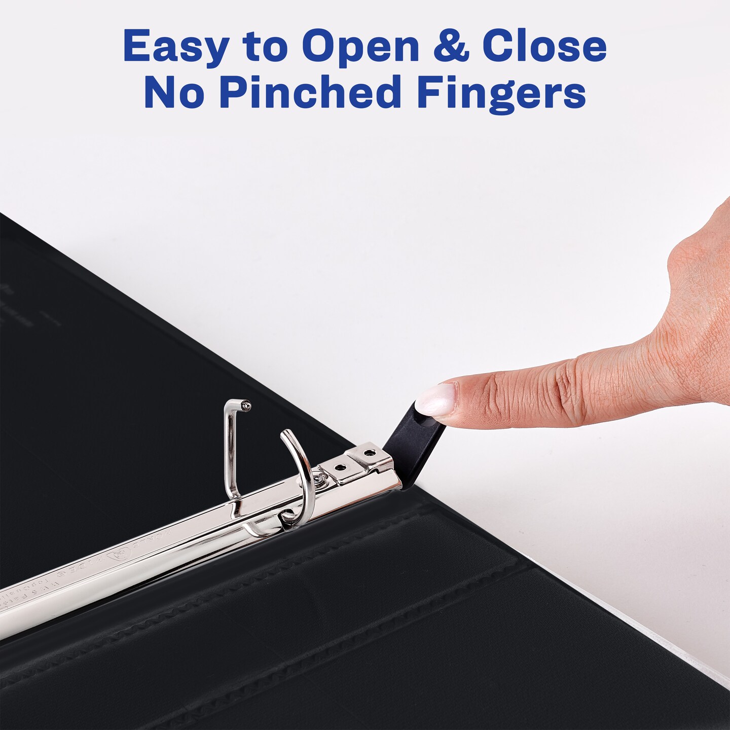 Avery 1" Durable View 3 Ring Binders, Slant Rings, 220-Sheet Capacity, Blue, 4 Pack (17705)