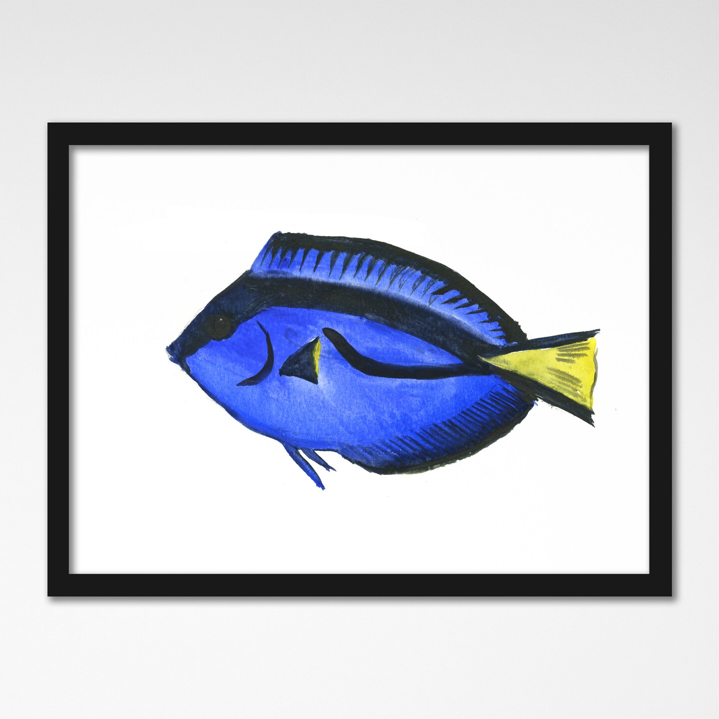 Coral Fish Angelfish Suren  by Suren Nersisyan  Framed Print - Americanflat