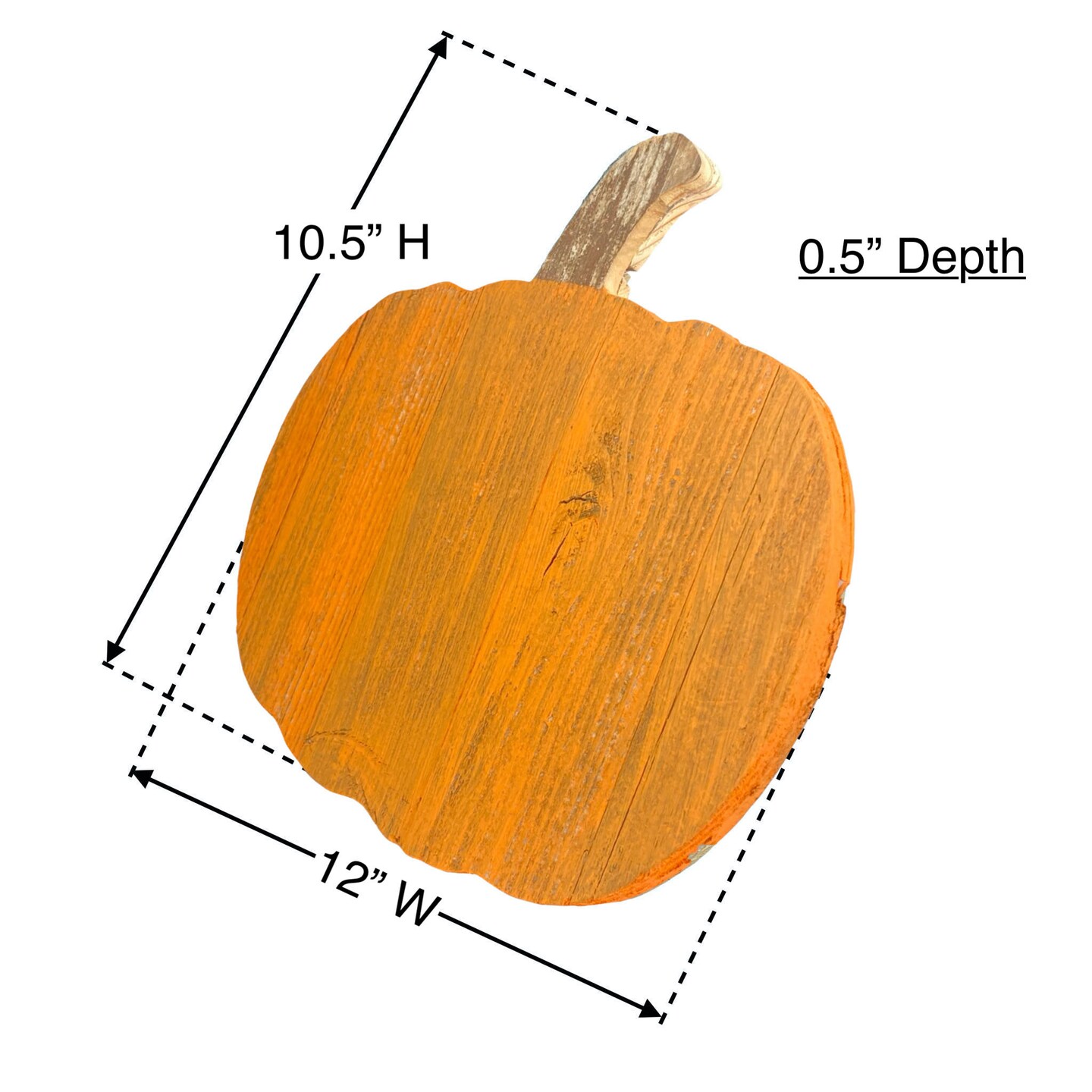 Rustic Farmhouse Fall Harvest Reclaimed Wood Pumpkin