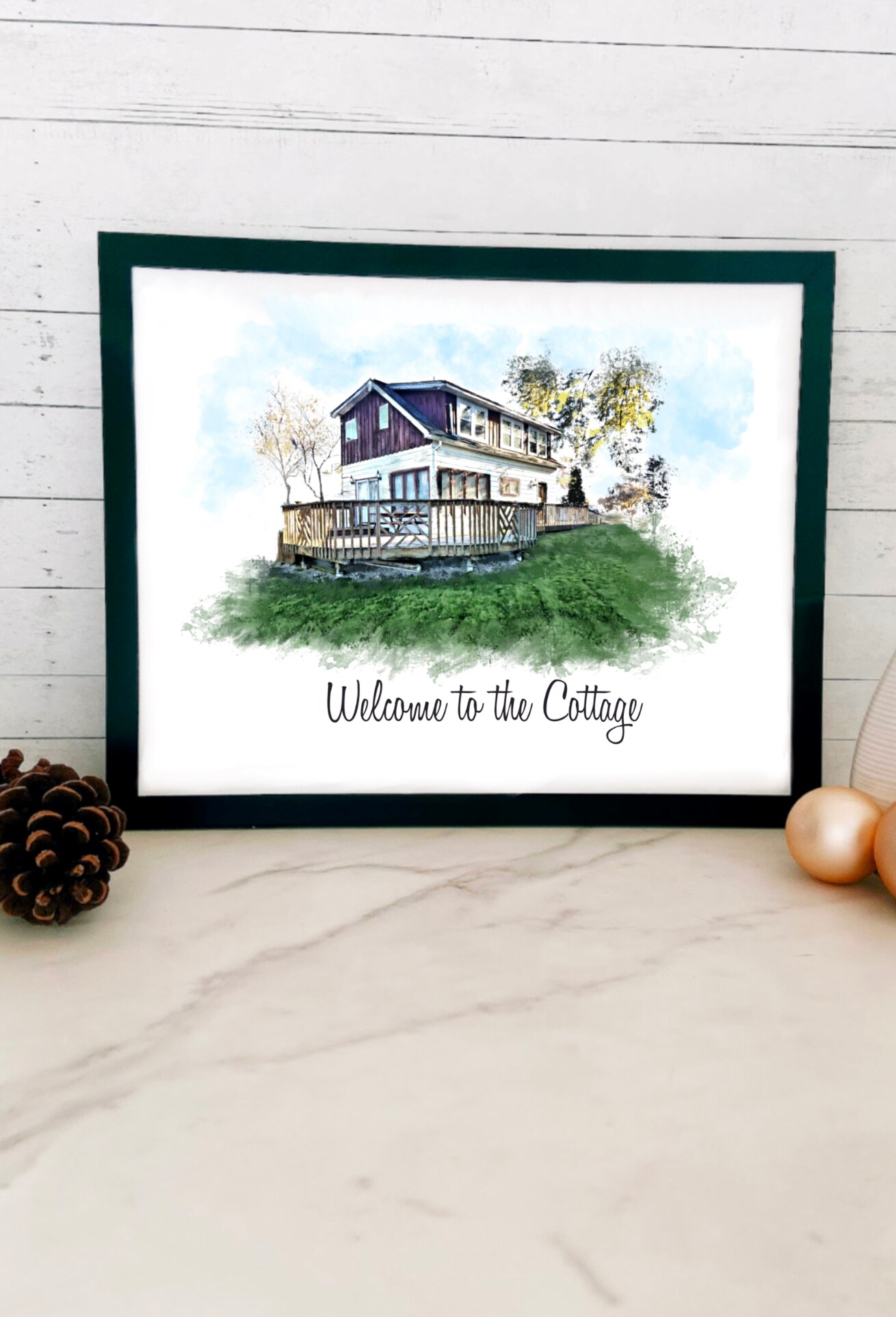 Custom Watercolor House Portrait | Custom 2024 House Art | Realtor Closing Gift | Housewarming Gift | Customized Housewarming Gift | Custom House