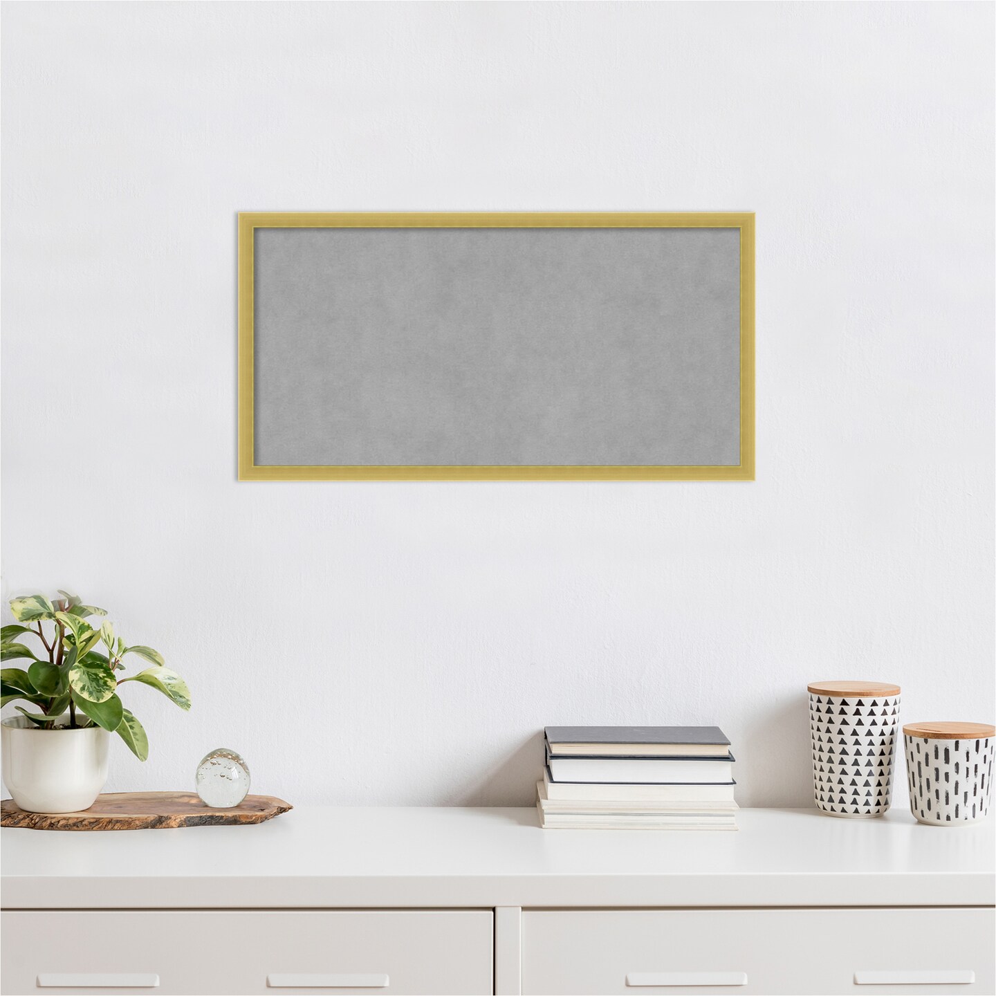 Svelte Wood Framed Magnetic Board