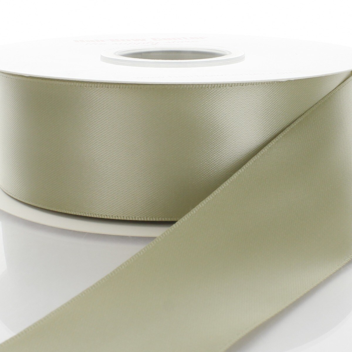 4 Double Faced Satin Ribbon 029 White 3yd