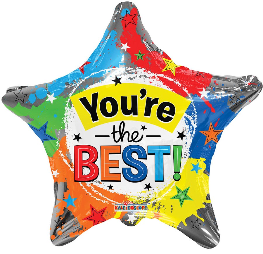 You&#x27;re The Best 18&#x22; Star Foil Balloon, 1ct