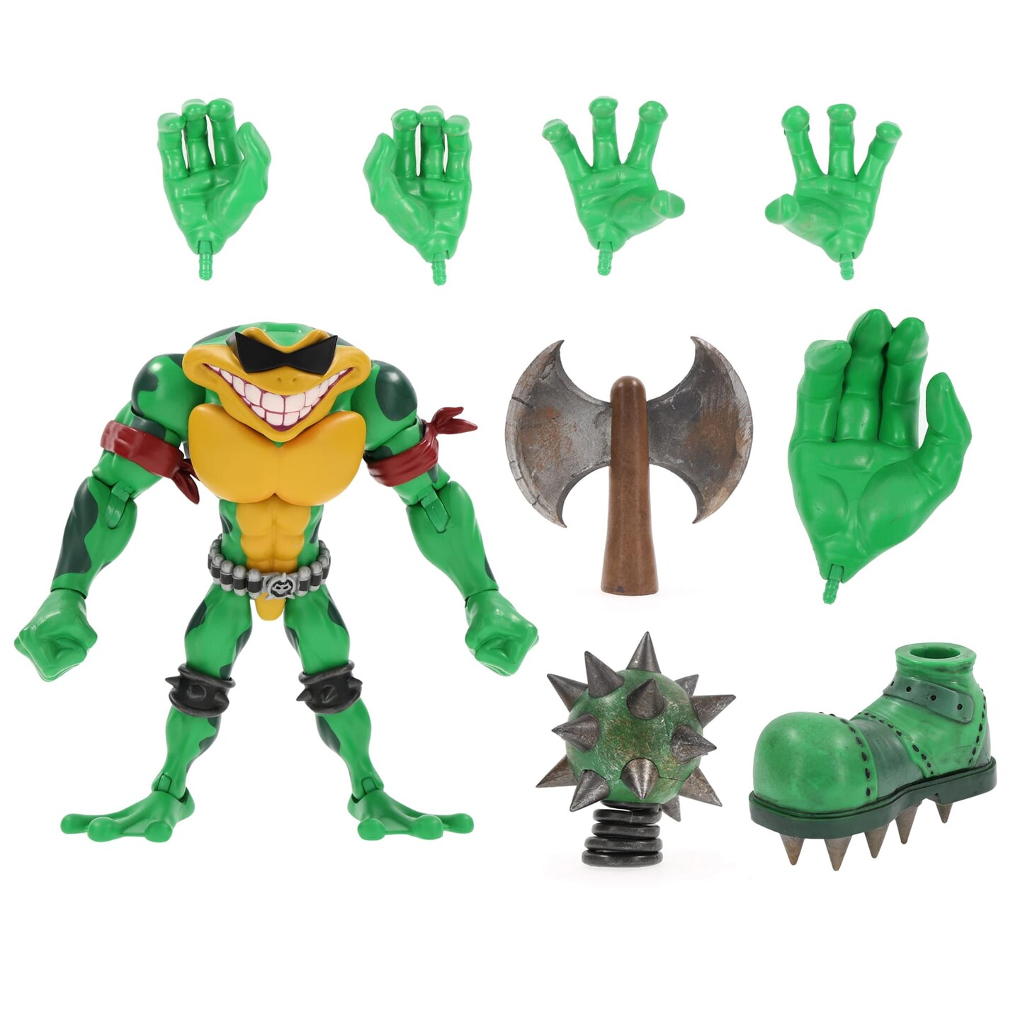 Battletoads Anthology Collection 6-Inch Action Figure | Rash
