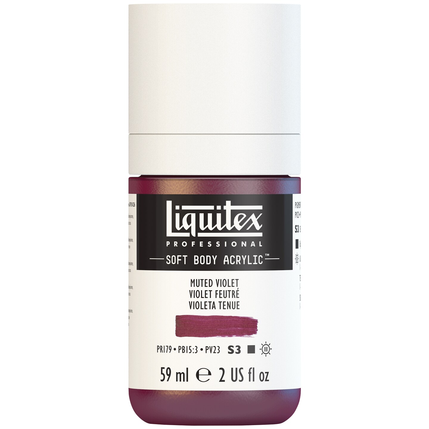 Liquitex Professional Soft Body Acrylic 2oz Muted Violet