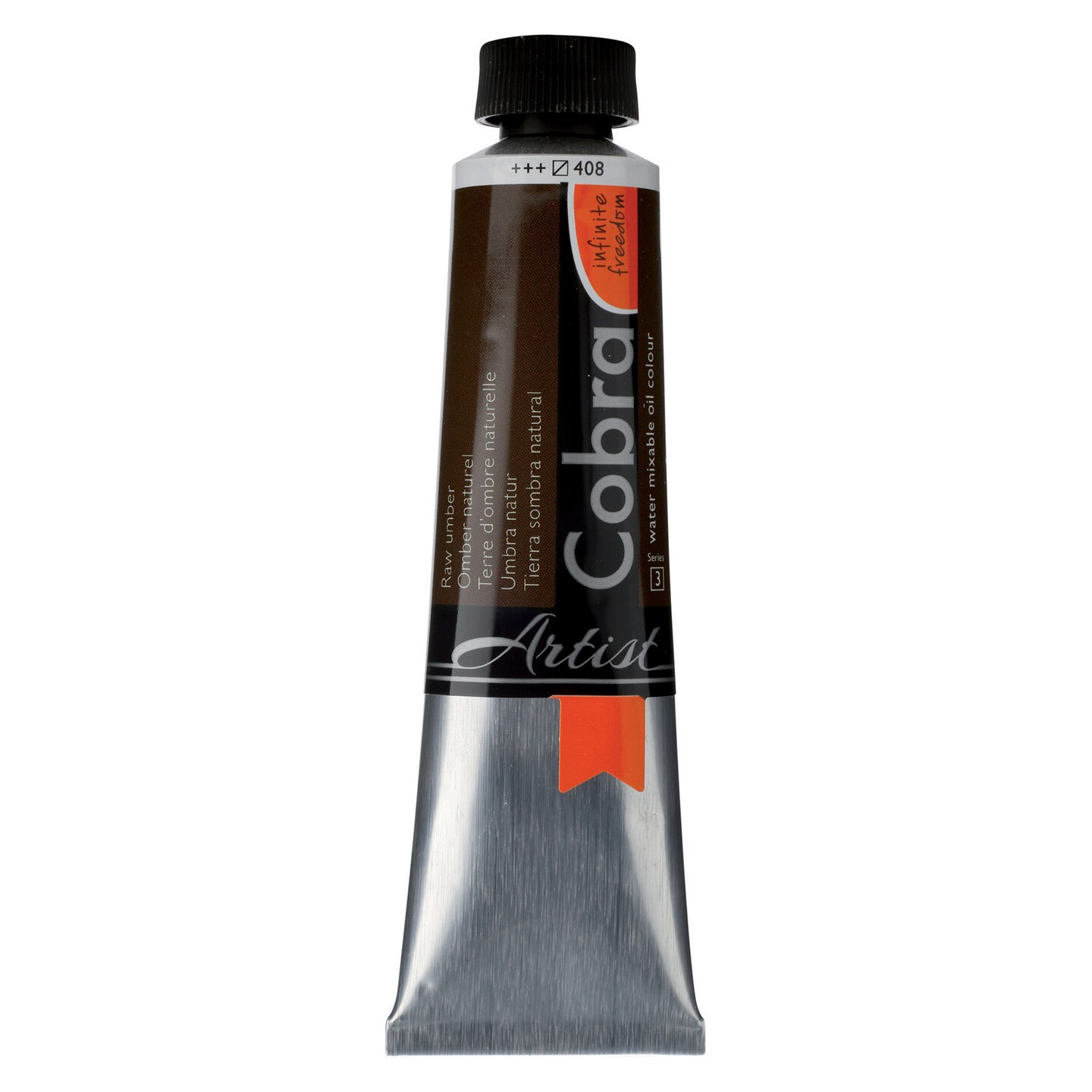 Royal Talens Cobra Artist Water Mixable Oil Color, 40ml, Raw Umber