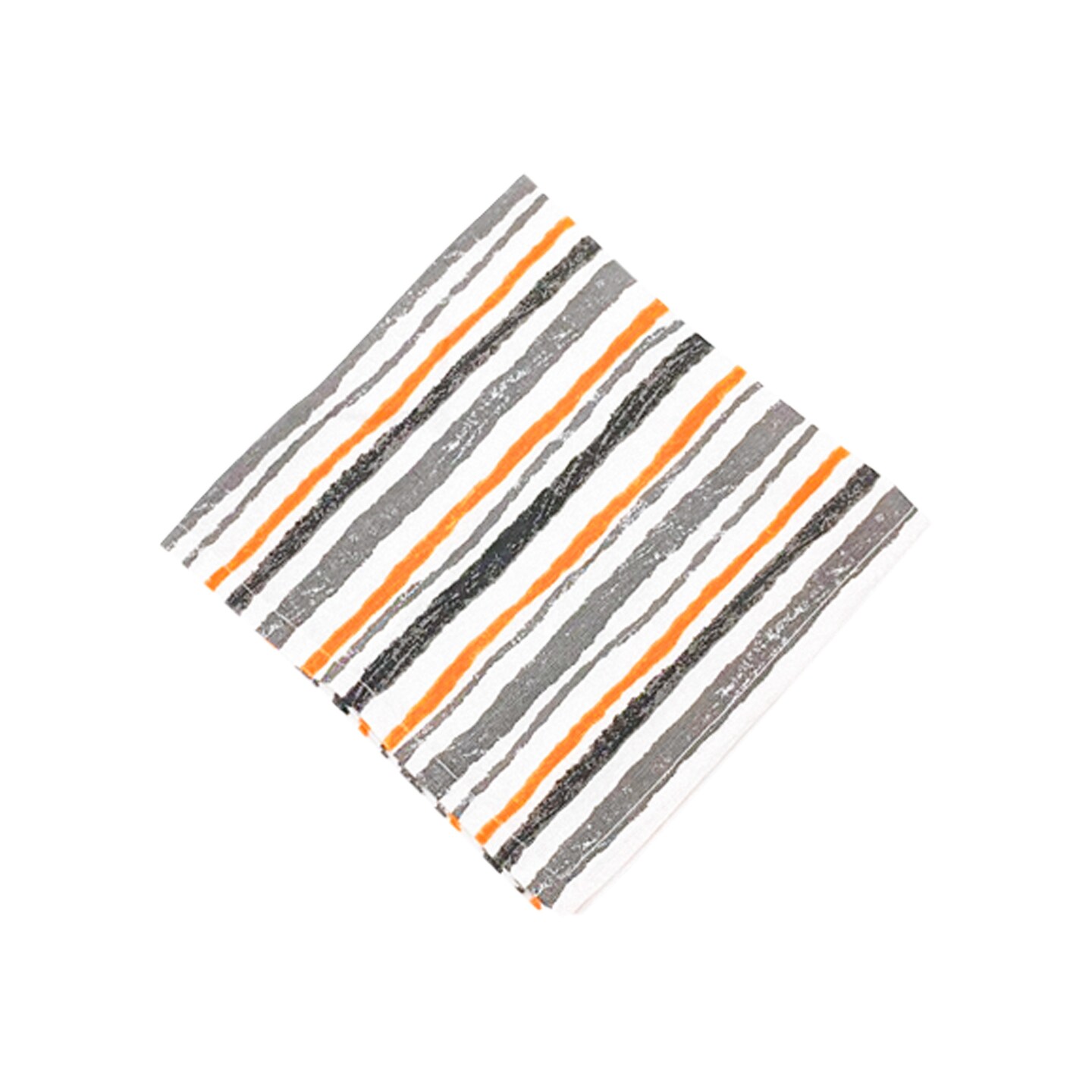 Spooky Stripe Printed Halloween Napkin