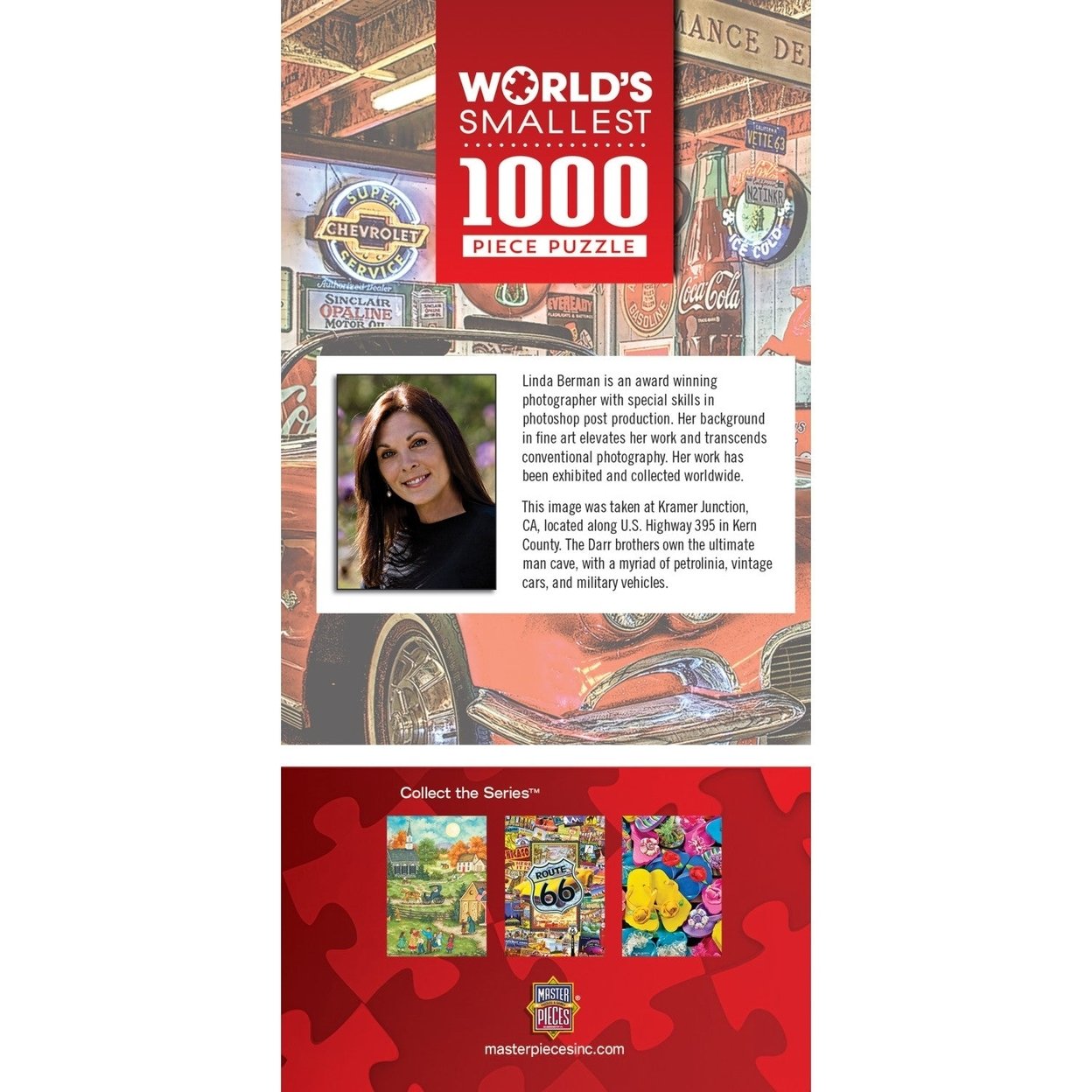 MasterPieces Worlds Smallest - High Performance 1000 Piece Jigsaw Puzzle