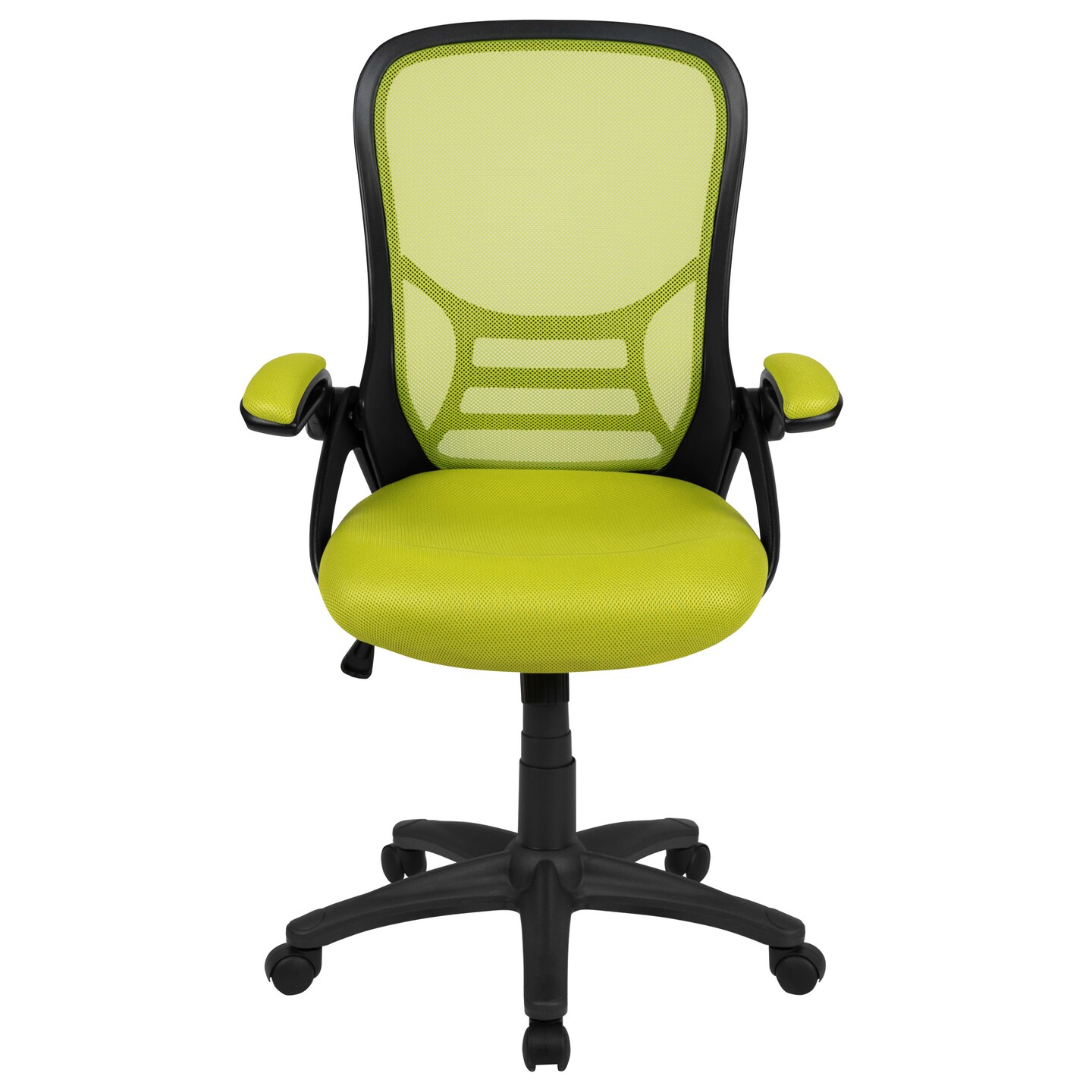 Emma and Oliver High Back Mesh Ergonomic Office Chair with Flip-up Arms