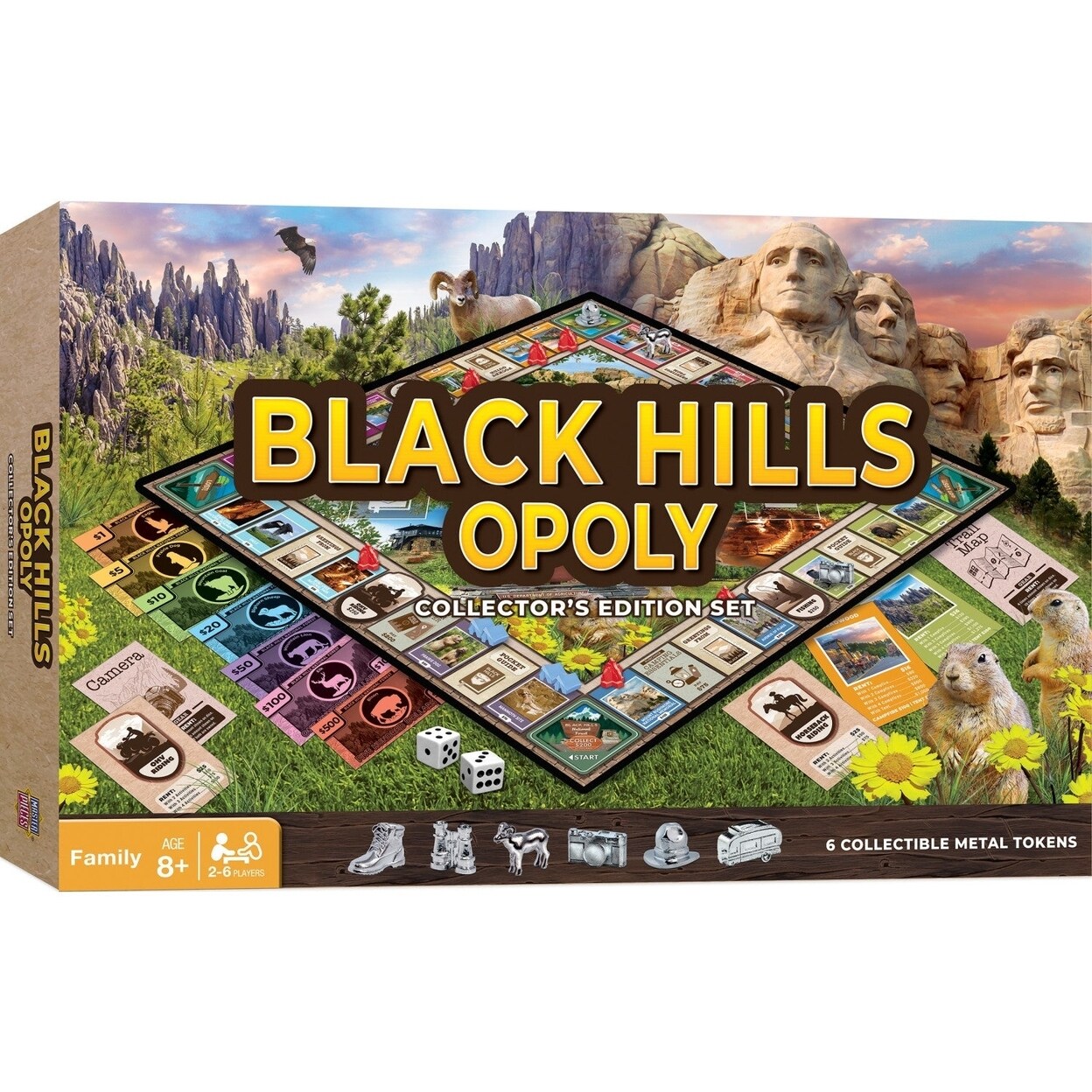 National Parks Opoly Board Game